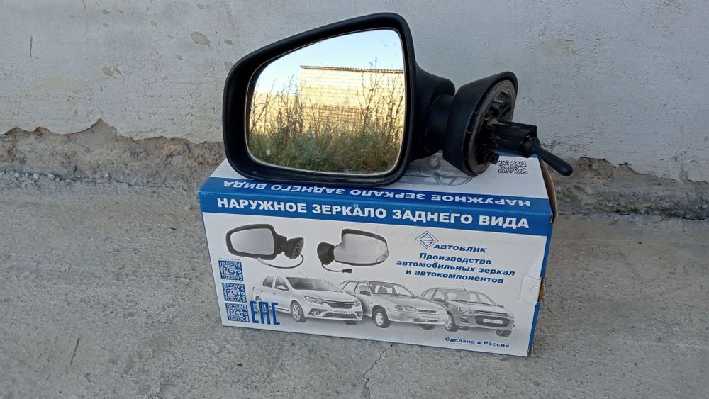 Ларгус. Запчасти на Ларгус. Левое боковое зеркало. Б/у. В наличии.