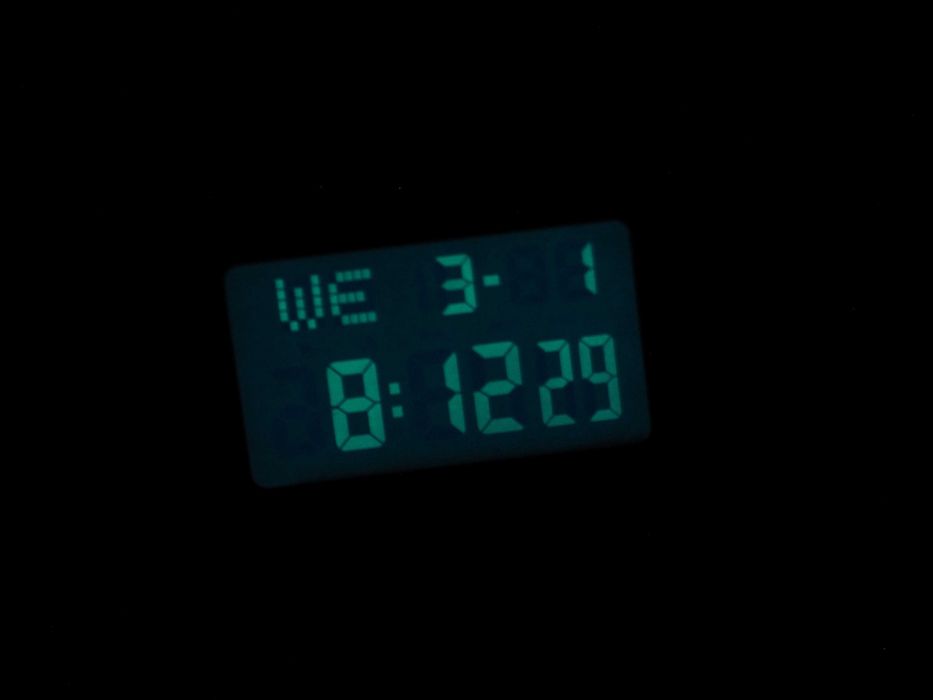 Ceas electronic SKMEI 2465 (Casio), 36 mm, nou, negru, ilumin., retro