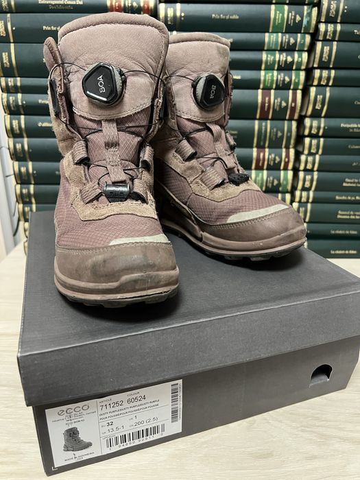 Cizme Ecco Biom K2, Goretex, marime 32