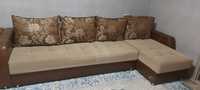 Продам мягкий угловой диван и кресло кровать