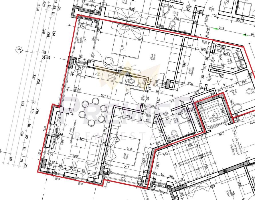 Продава се Тристаен апартамент в София, Малинова долина - 134 кв.м за 1590 €/кв.м - Снимка #7