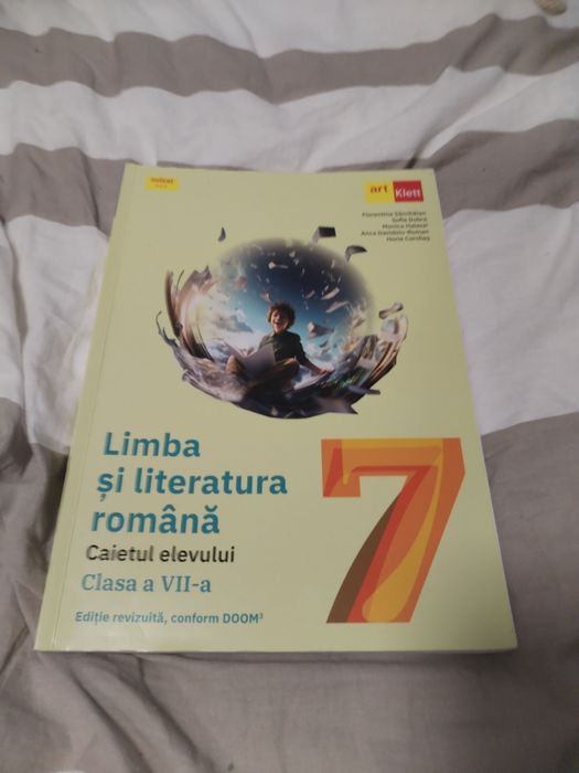 Limba și literatura română – Caietul elevului, Clasa a VII-a