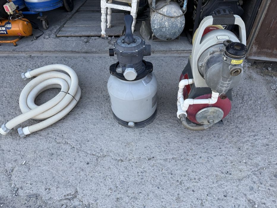 * STERWINS насосная станция + фильтр б/у в отличном состоянии