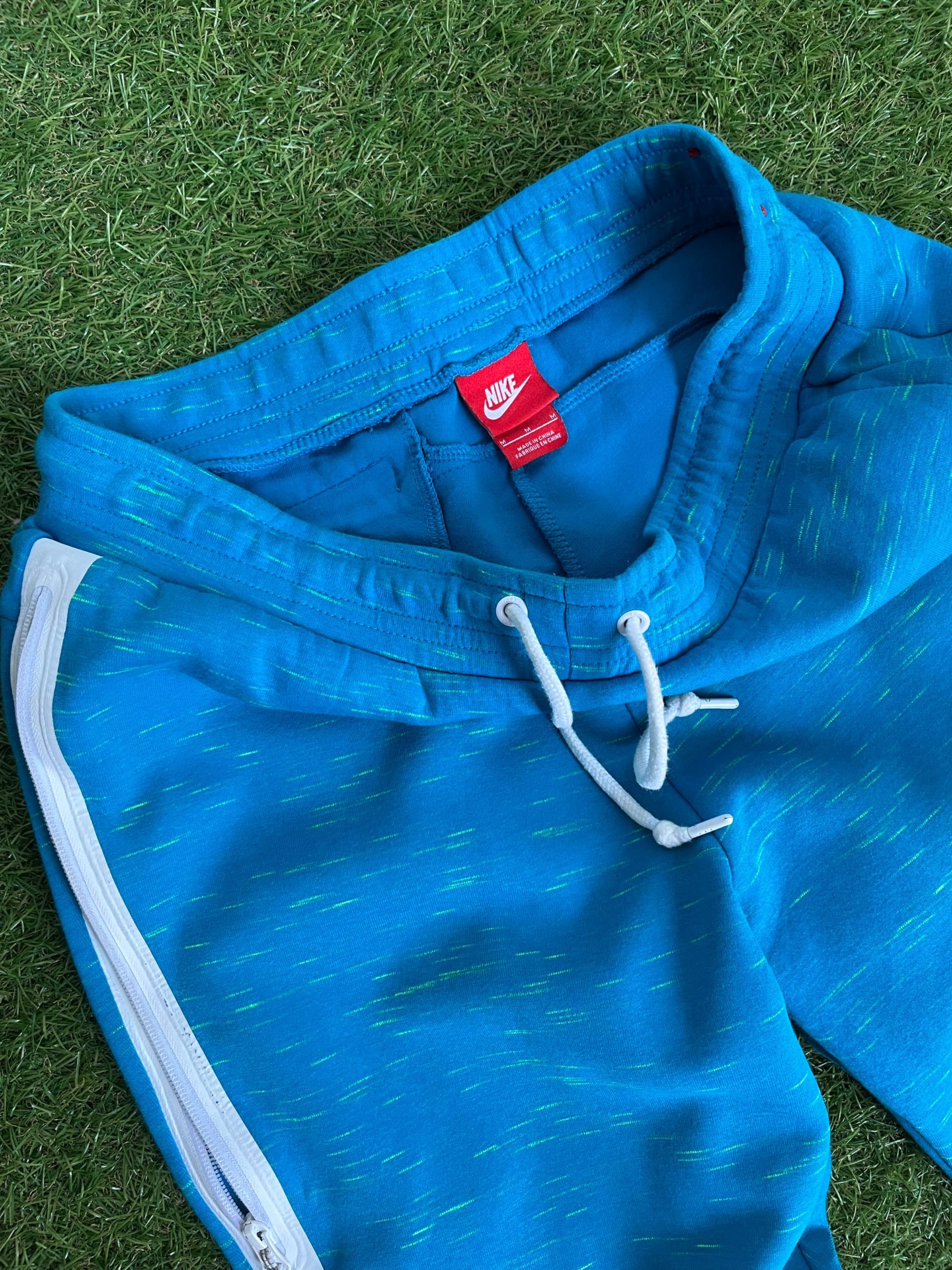 Мъжко долнище : Joggers Nike Tech Fleece Pants Tapered Teal Blue М