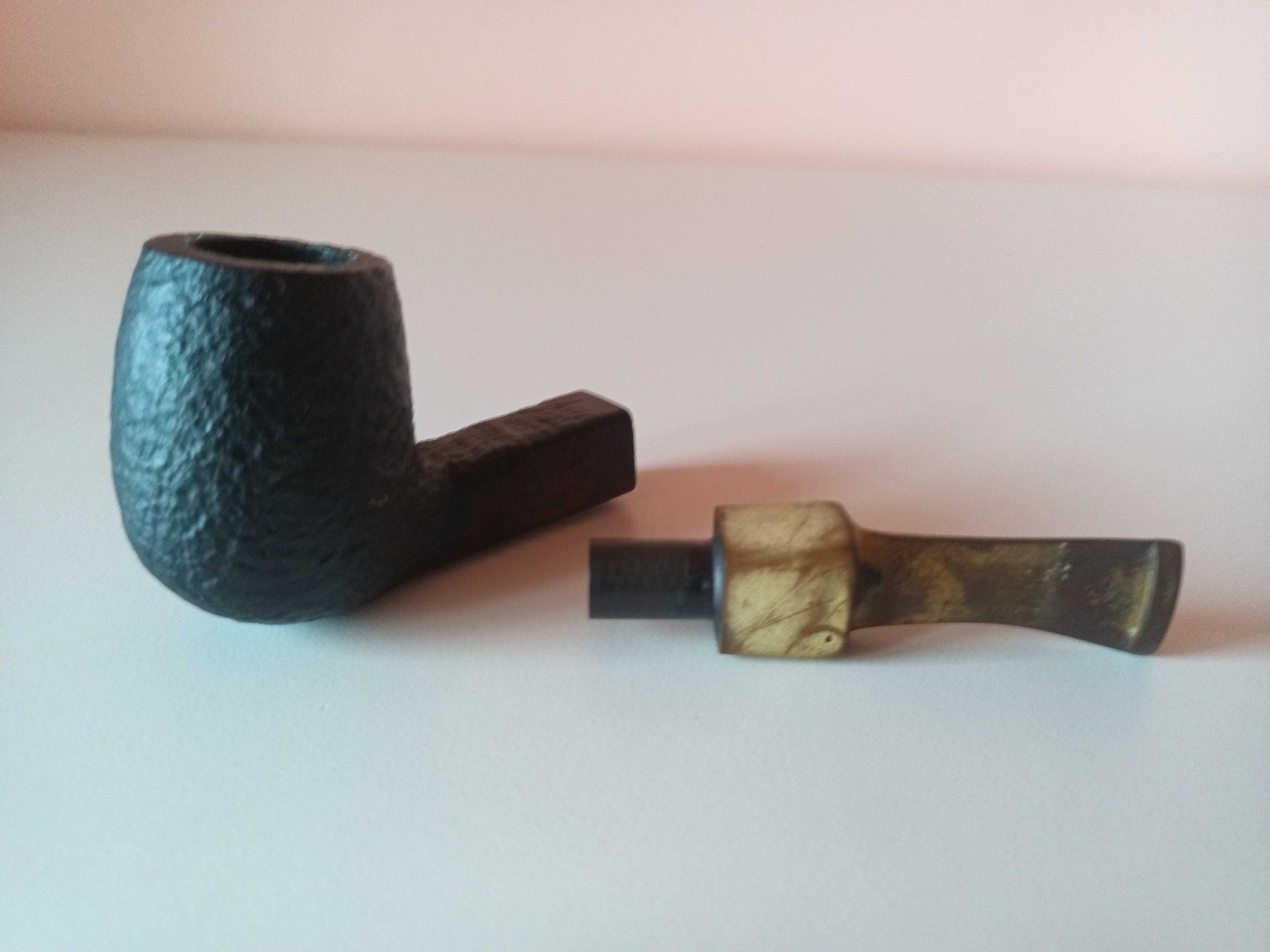 Set 3 Pipe de tutun, Companion pipe și borsetă de piele