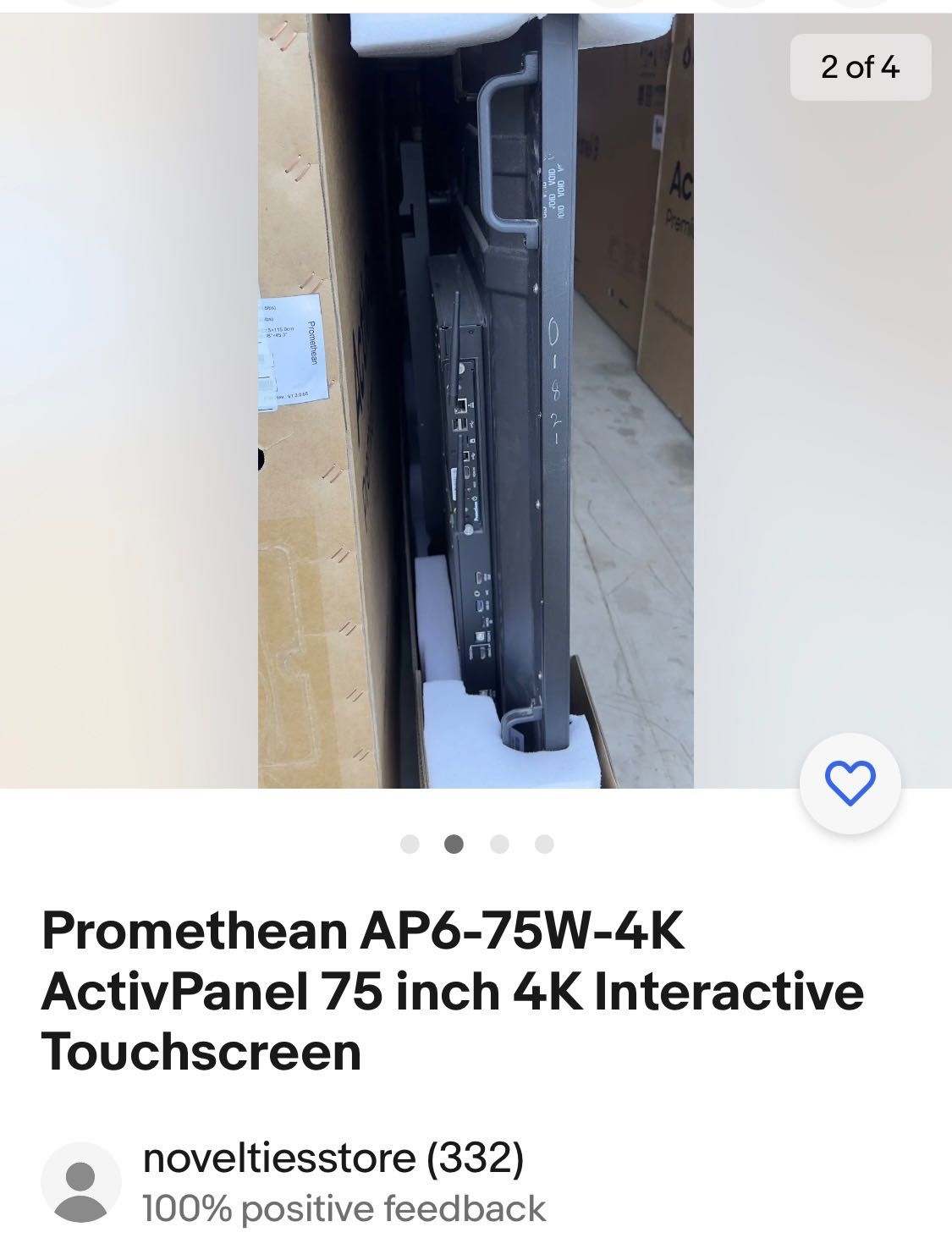Interaktiv panel 75  doska panel + OPS komp + 4k TV