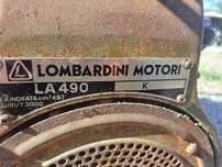 Motocultor lombardini 14 cp benzină