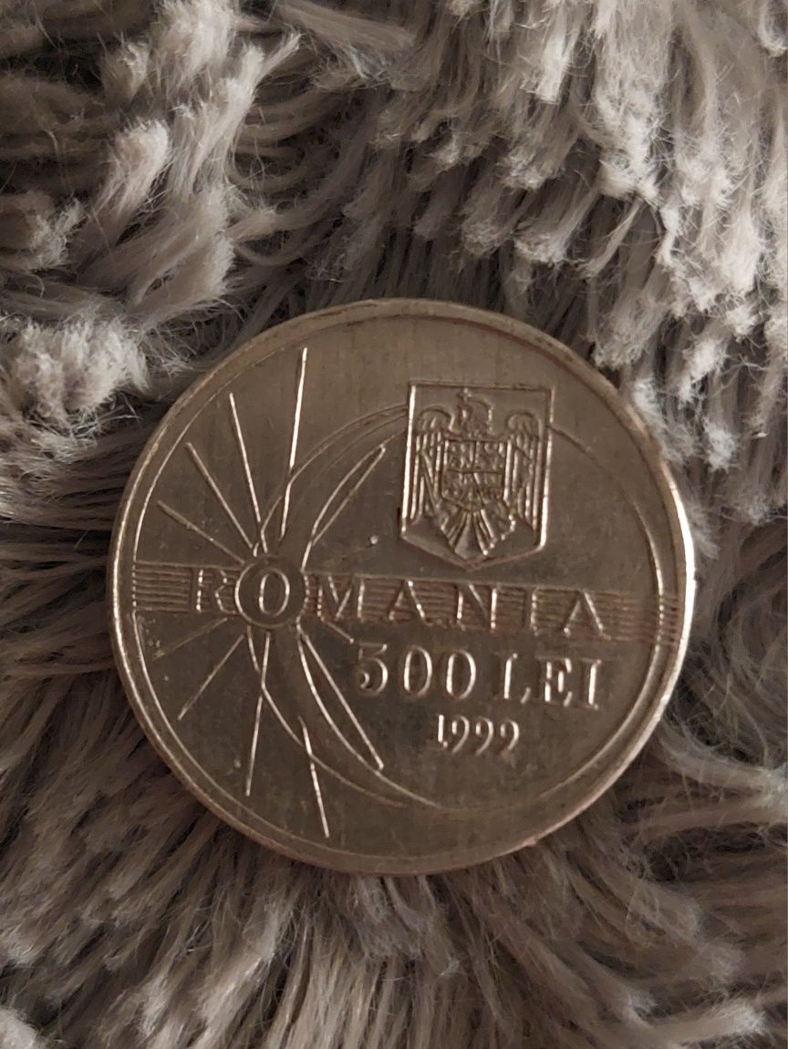 Vand moneda 500 LEI eclipsă din 1999