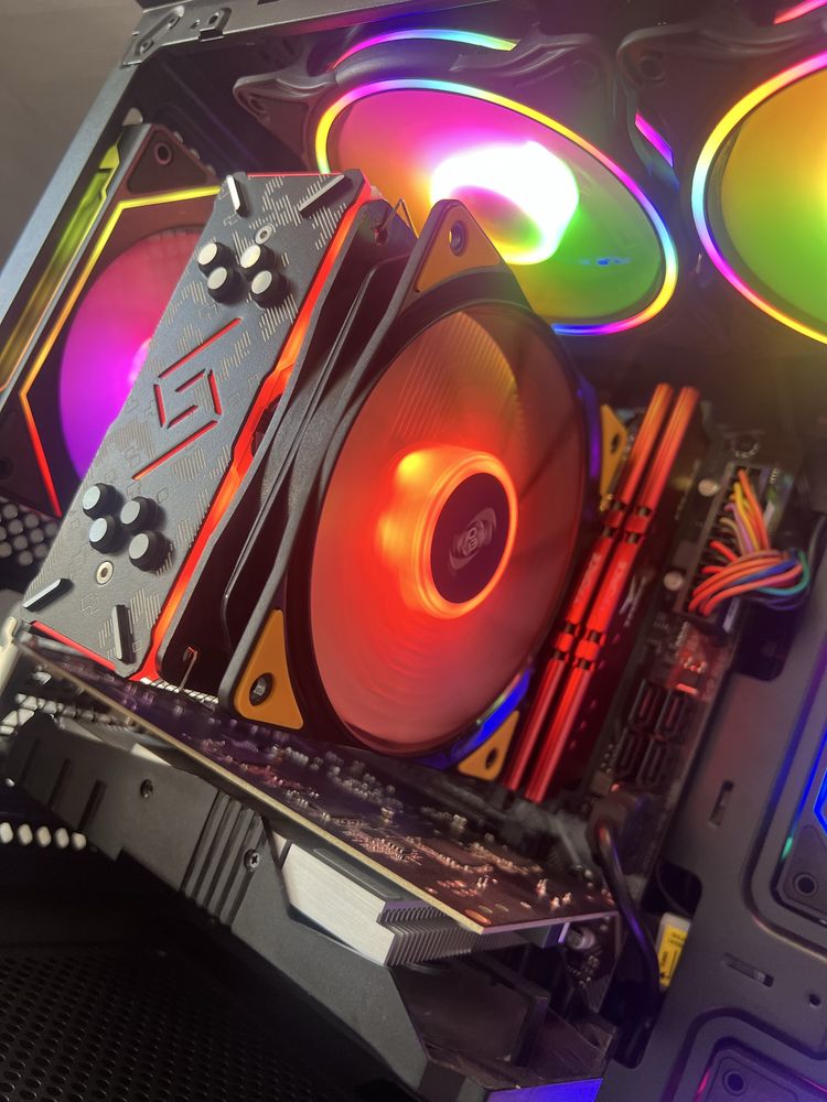 Игровой компютер I5 10th/1050ti 4gb/32gb ddr4