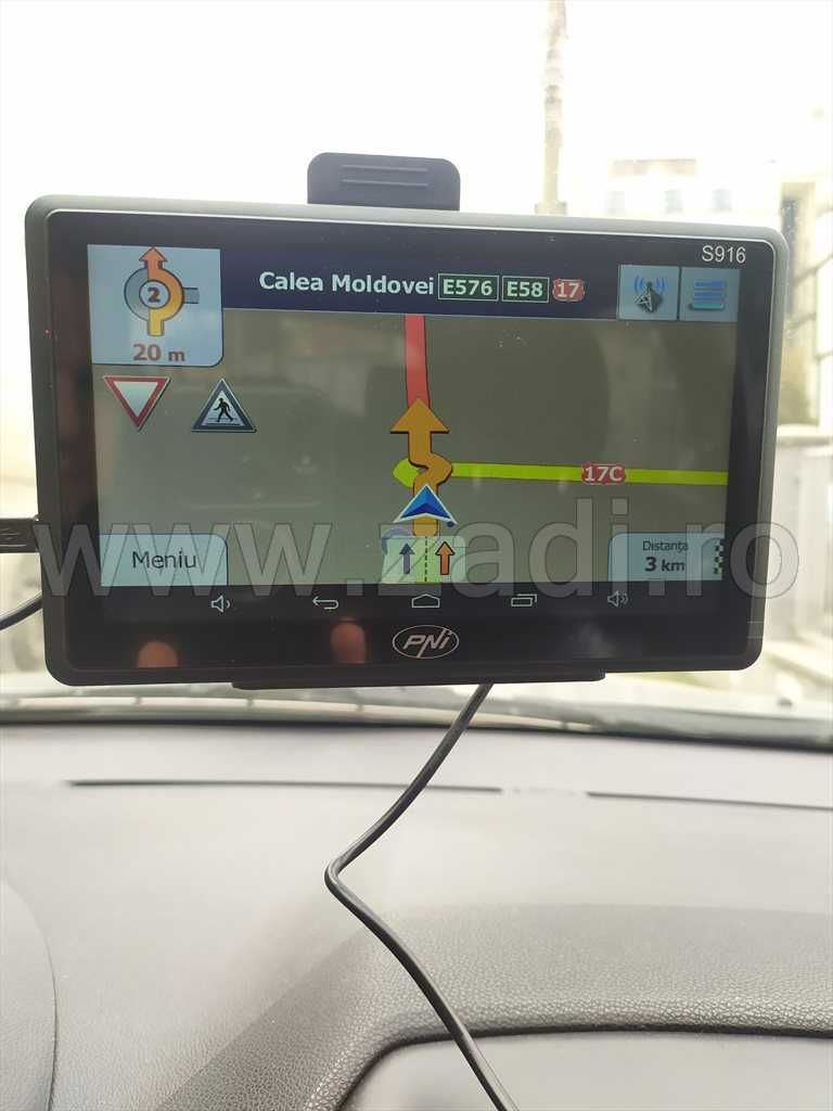 GPS cu camera si android- ecran 7" - waze, camere radar, soft camion