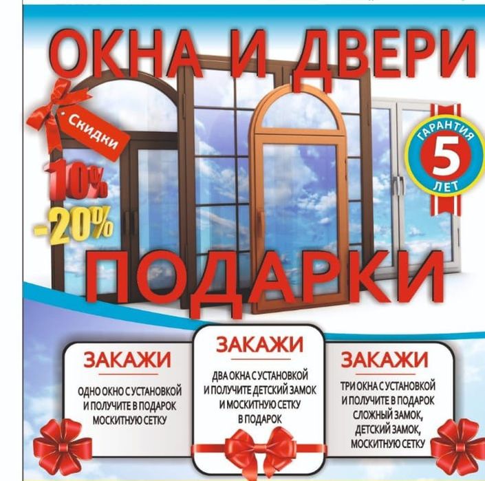 Пластиковые и алюминий окна и двери