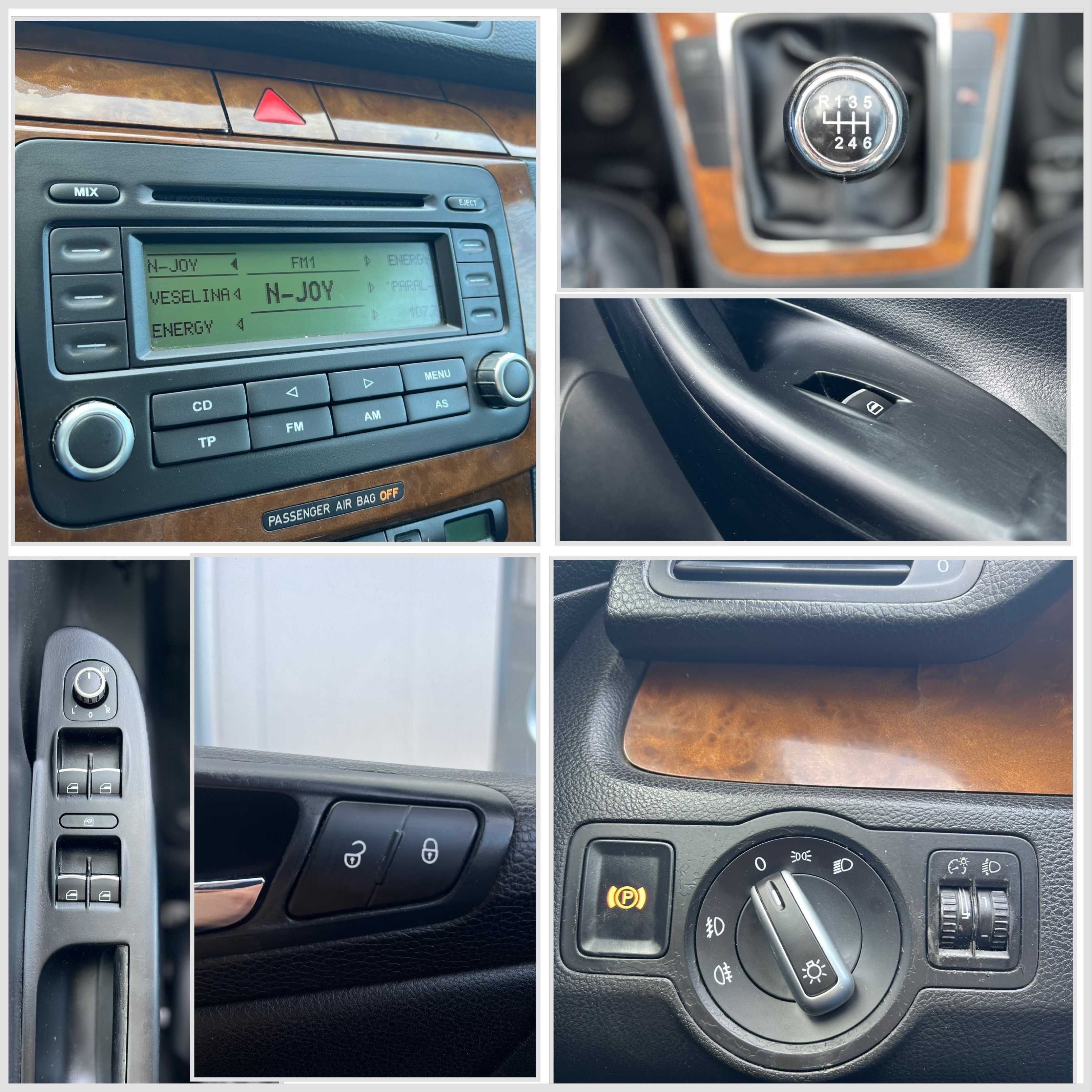 VW Passat 2.0 TDI Highline 140 к.с.,  КОЖА 2006 г