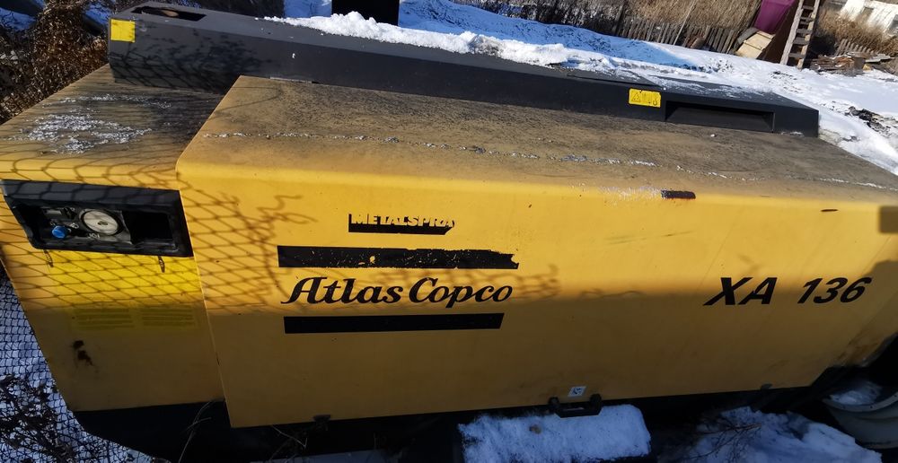 Компрессор Atlas Copco XAS-136 и XAS 125