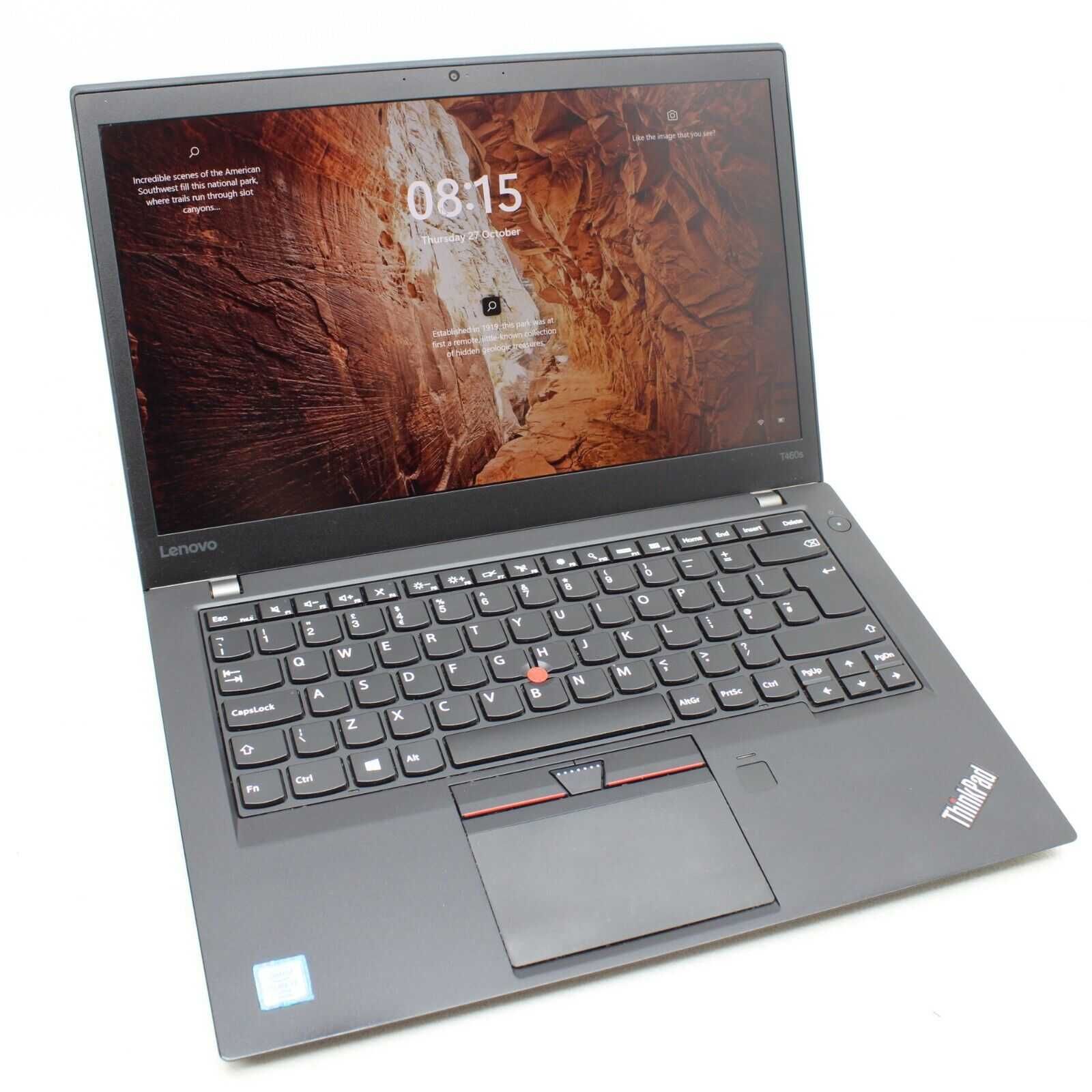 Лаптоп Lenovo T460s I5-6300U 8GB 256GB SSD 14.0 FHD ТЪЧСКРИЙН