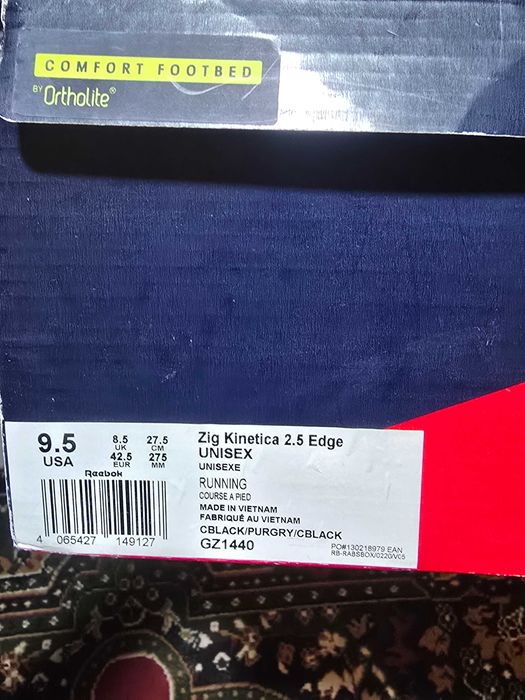 Кроссовки для хайкинга/треккинга REEBOK ZIG KINETICA 2.5 EDGE