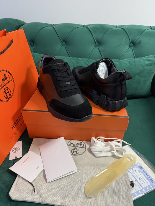 Adidasi Hermes piele naturala 100% Full Box colectie noua