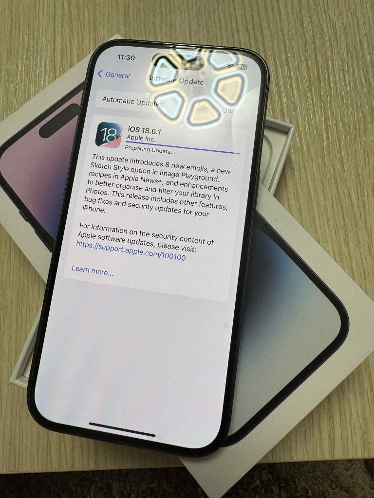 КАТО НОВ  iPhone 14 pro *256GB* Deep Purple