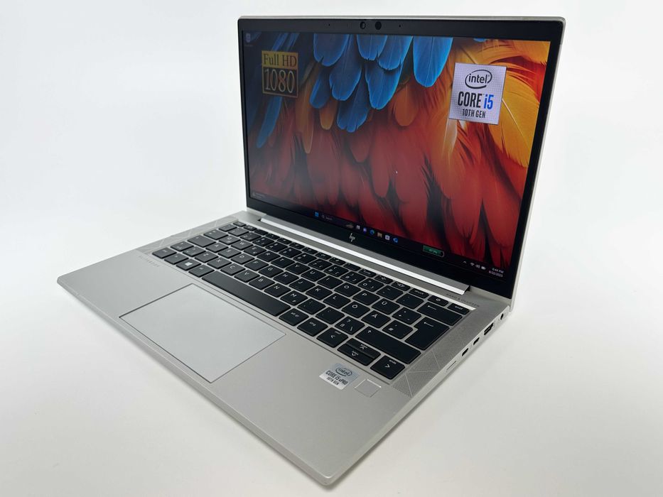 Laptop HP Elitebook Intel i5 gen 10 SSD Ecran 13 inch Full HD Garantie