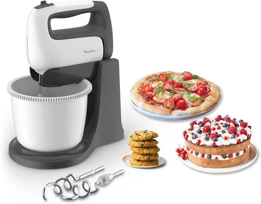 ПРОМО Нов Мощен Ръчен Миксер Moulinex HM4641 Prep'Mix+ 500W с Гаранция