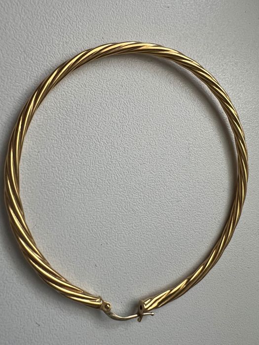 Cercei mari, au 18 k, italia, superbi!