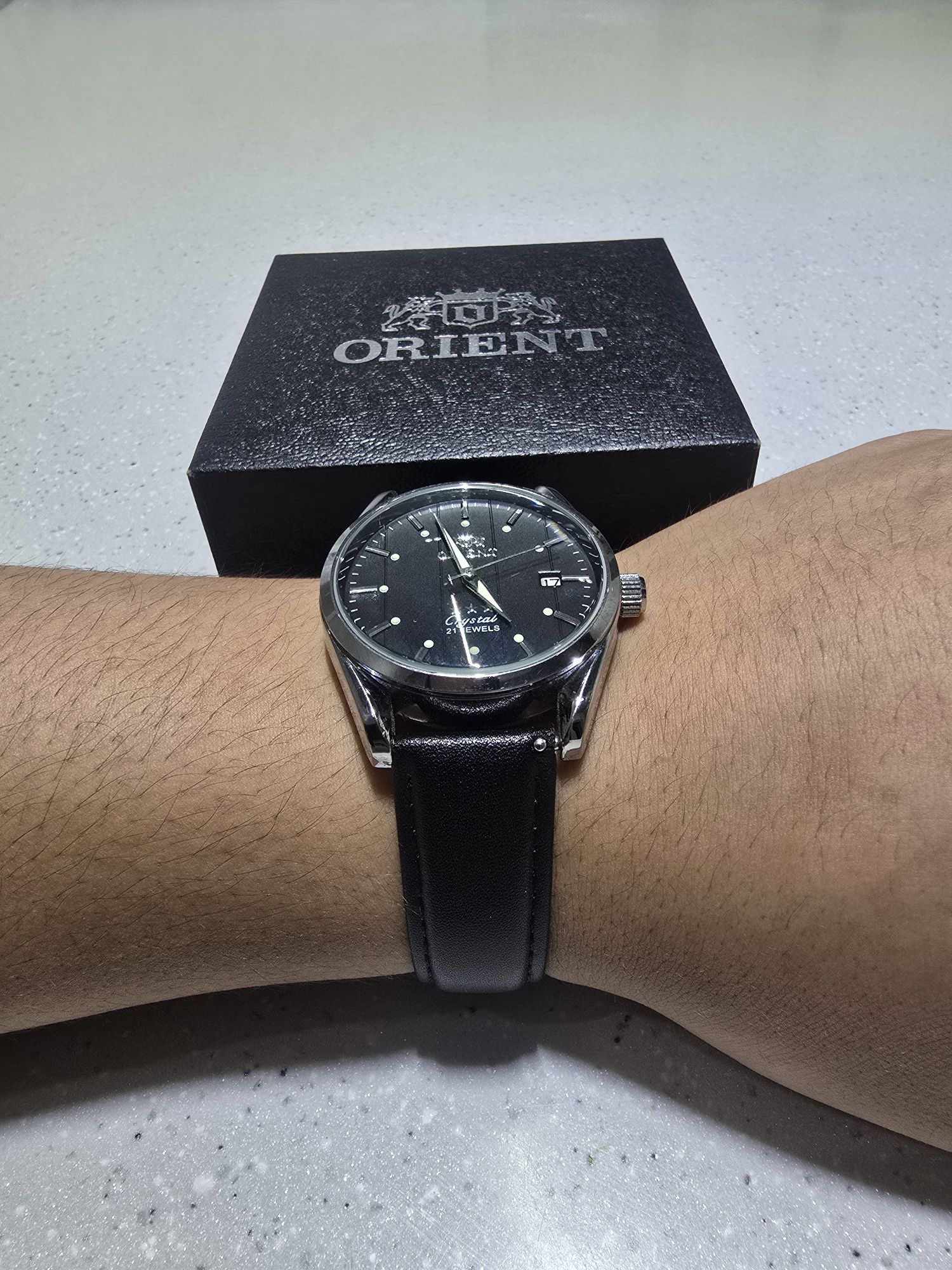 Orient star 3 Crystal 21 японские часы продаётся срочно