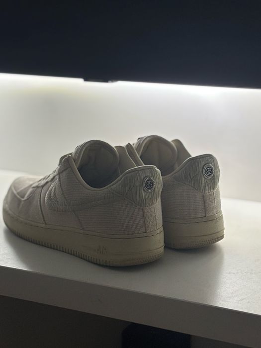 Stussy x nike air force 1 af1 обувки