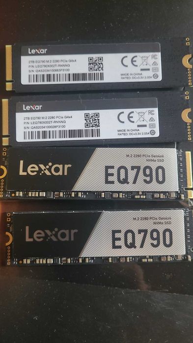 SSD Lexar EQ790 2TB NVMe PCIe 4.0 7000 MB/s –nou