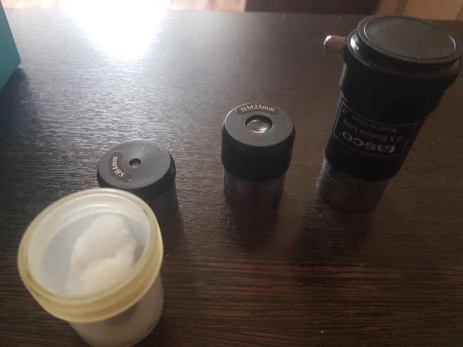 Продам комлект окуляров для телескопа