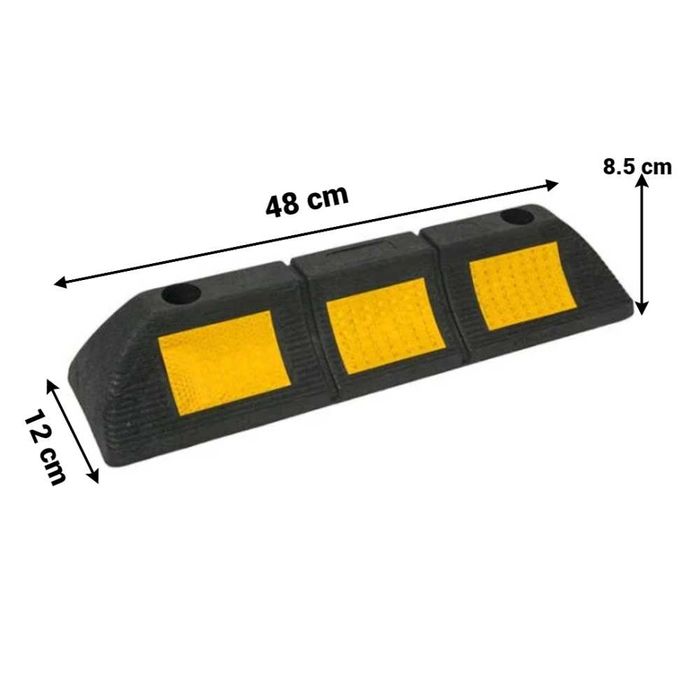 Set 2 Roti Auto Opritor Reflectorizant pentru Locul de Parcare