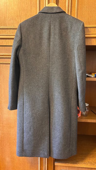 Мъжко зимно палто вълна и кашмир М