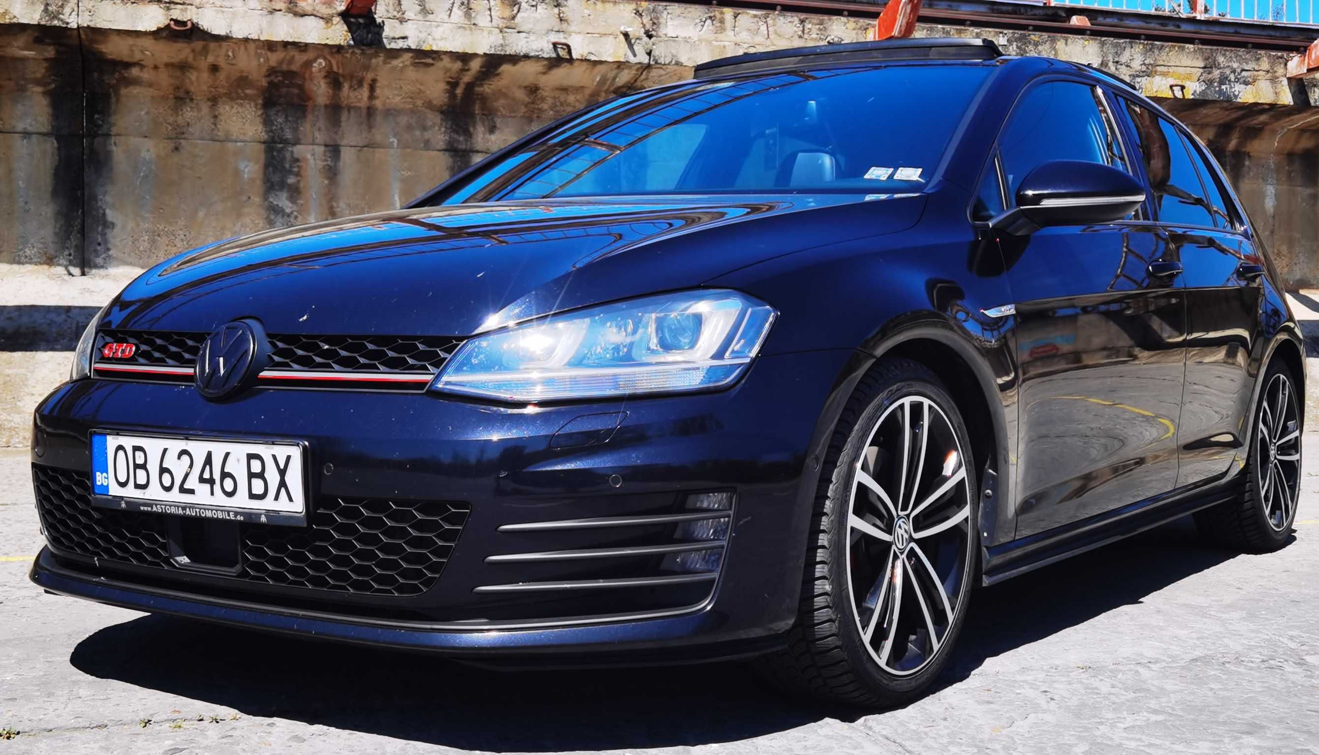 VW Golf 7 GTD 2013