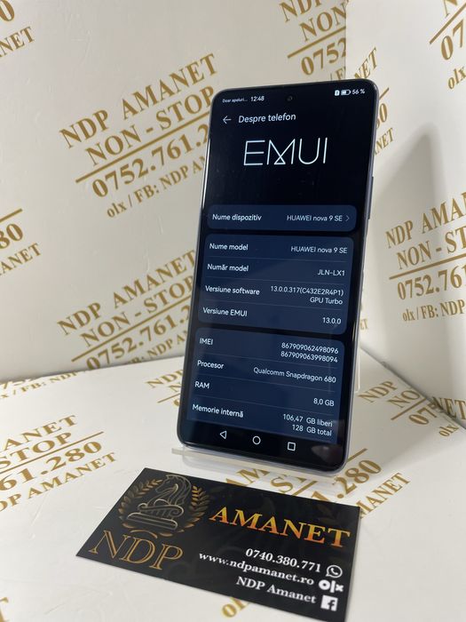 NDP Amanet Braila Huawei Nova 9 Se( 44712)