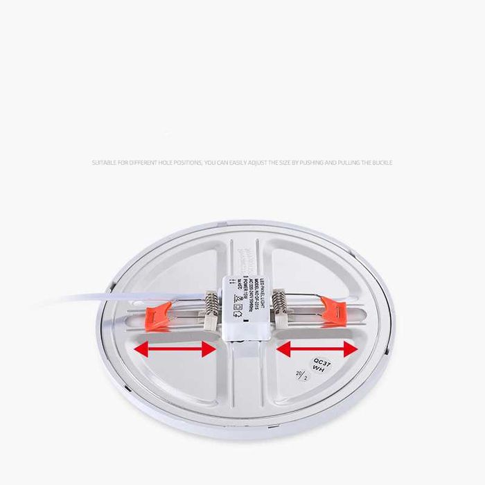 Aplică LED rotundă ultra-subțire 20W – lampă tavan 230mm,montaj simplu