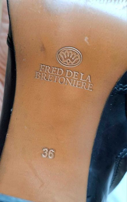 Дамски кожени боти Fred de la Bretoniere
