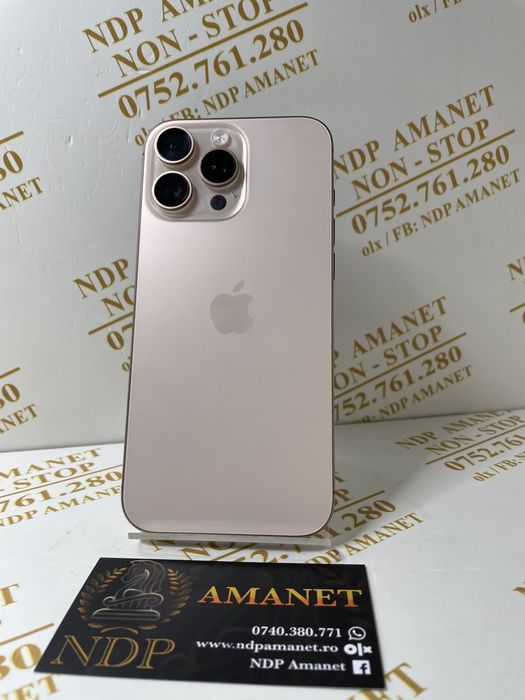 NDP Amanet Braila Iphone 16 Pro Max 256 gb (39394)