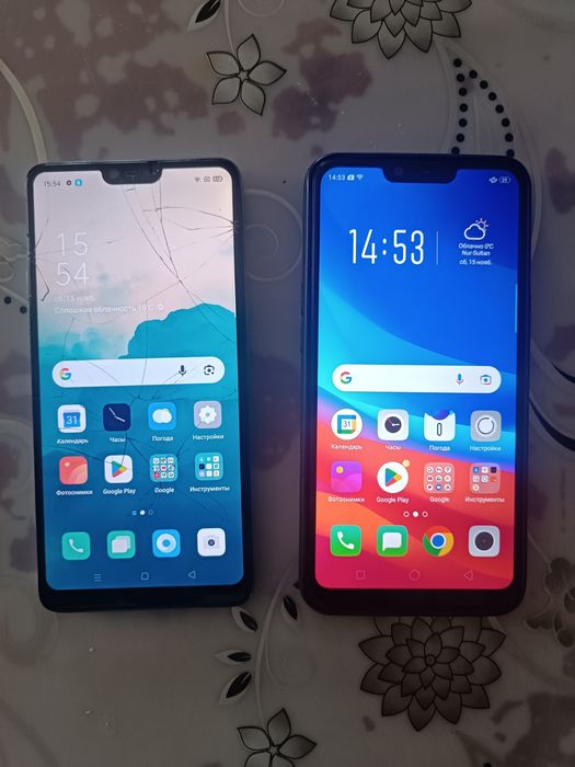 Продам два телефона (Oppo a3s + Oppo F7)