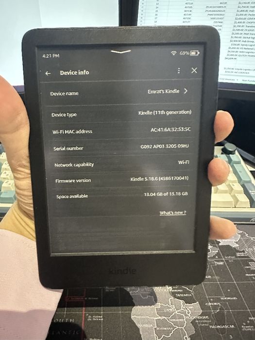 Продаю Amazon Kindle 11-го поколения 16GB, чёрный.
Состояние хорошее