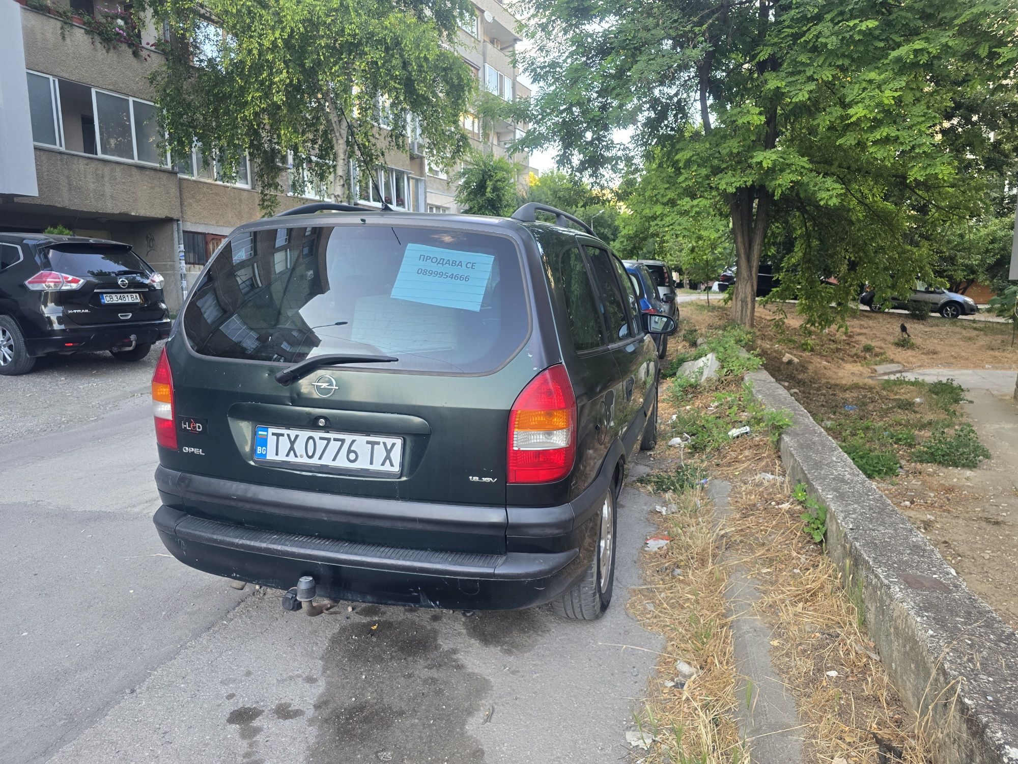 Опел Зафира 1.9 бензин