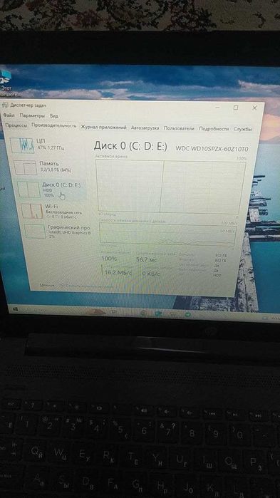 Noutbook HP yaxshi holatda