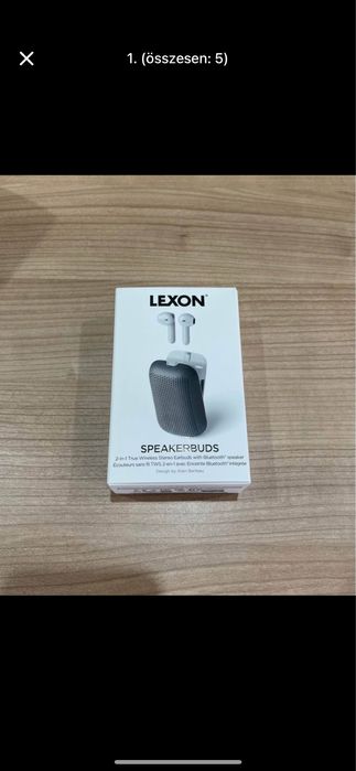 Castii cu boxa bluetooth lexon speaker 2in1
