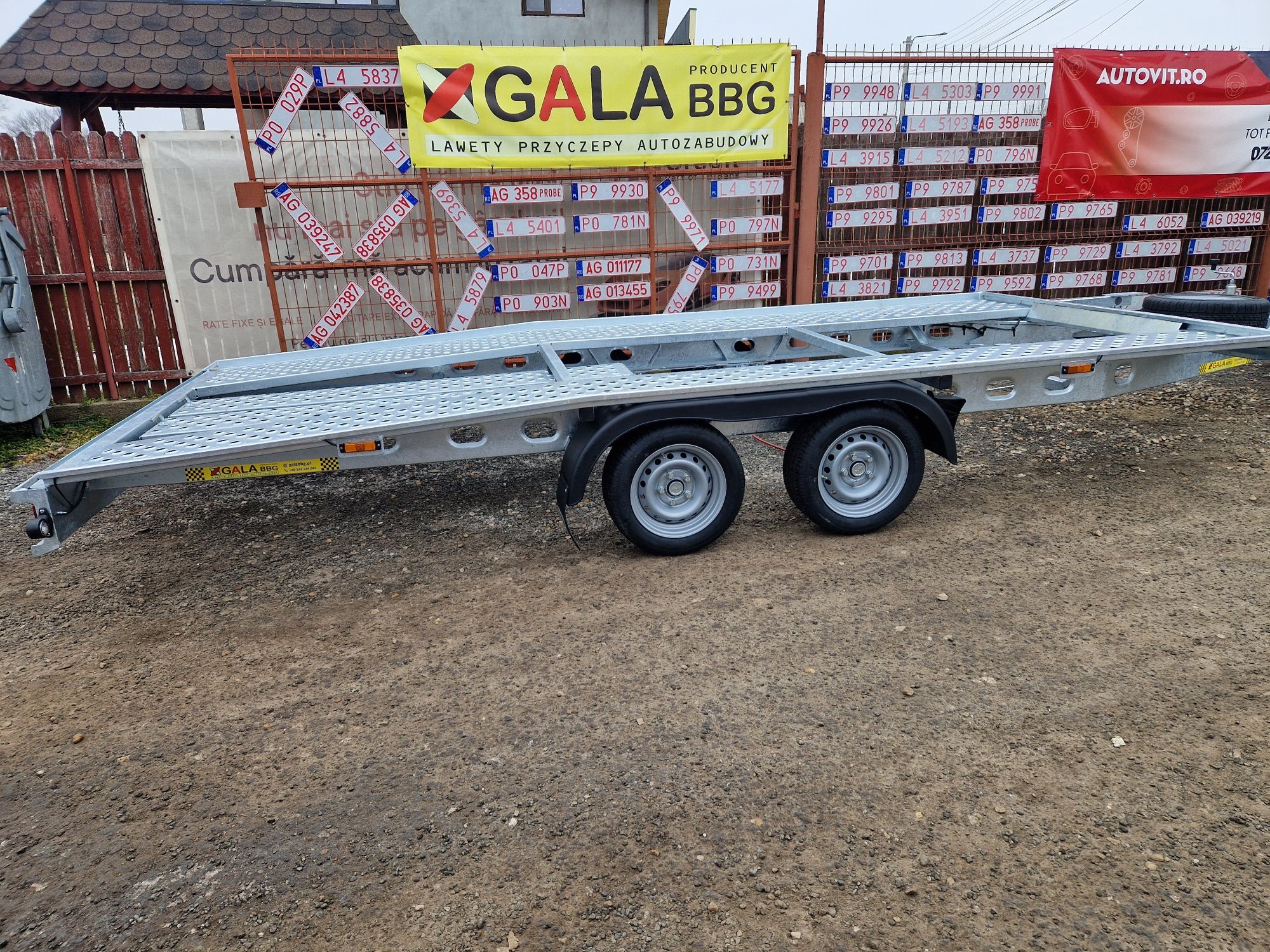 Închiriez platforma auto cat B. 1500 kg| inchriez remorci auto 2000kg