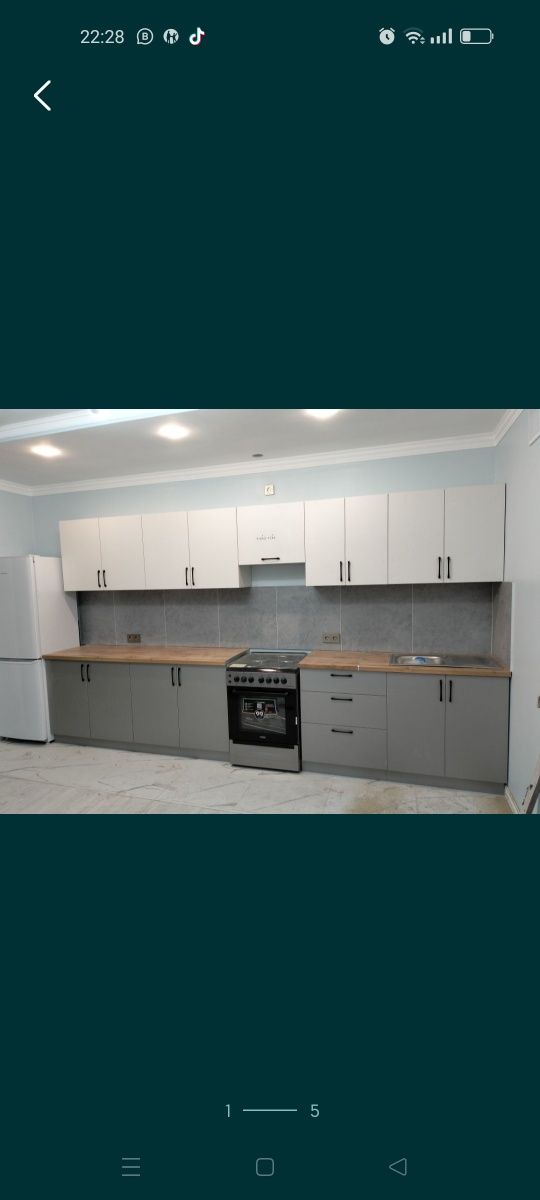 Купить кухонный гарнитур кухня кухни шкаф мебель от 60000т 1 метр