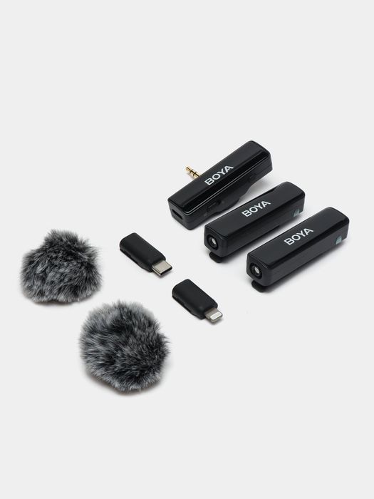 Универсальный двойной беспроводной микрофон Boya Boyalink