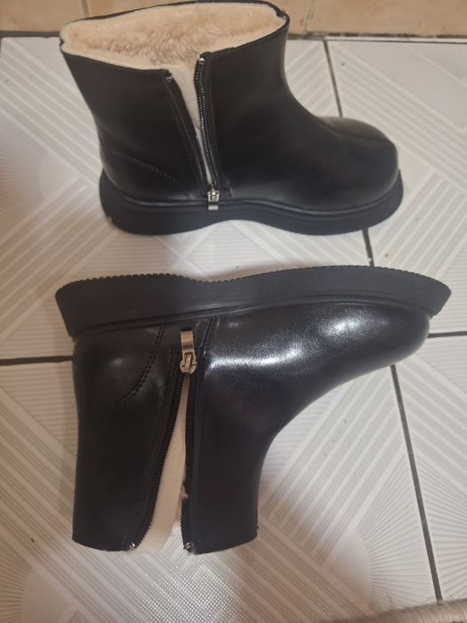 Сапоги детские теплые