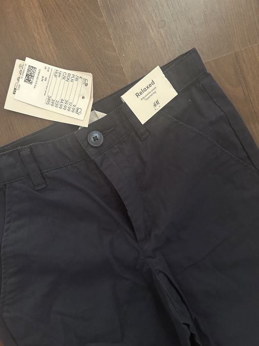 Tinuta de scoala camasa + pantalon 7 ani noi cu eticheta