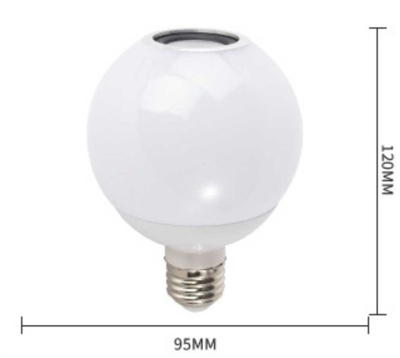 Цветна LED крушка с дистанционно