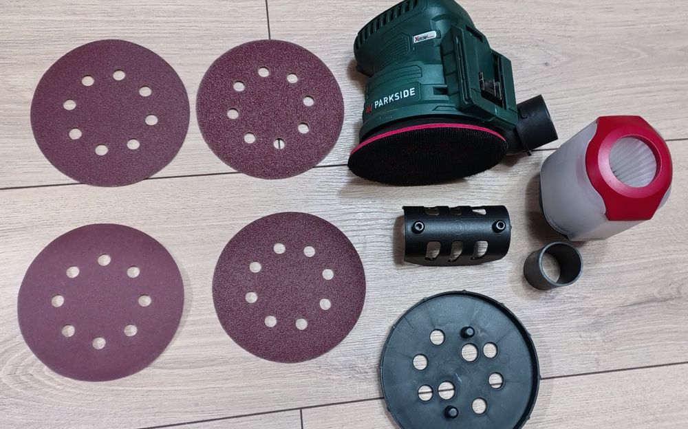 Slefuitor cu excentric / multifunctional, 20 V - 12.000 rpm, Nou!