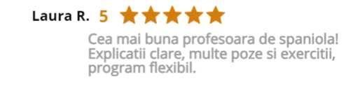 Meditatii limba spaniola ONLINE [in toata tara]