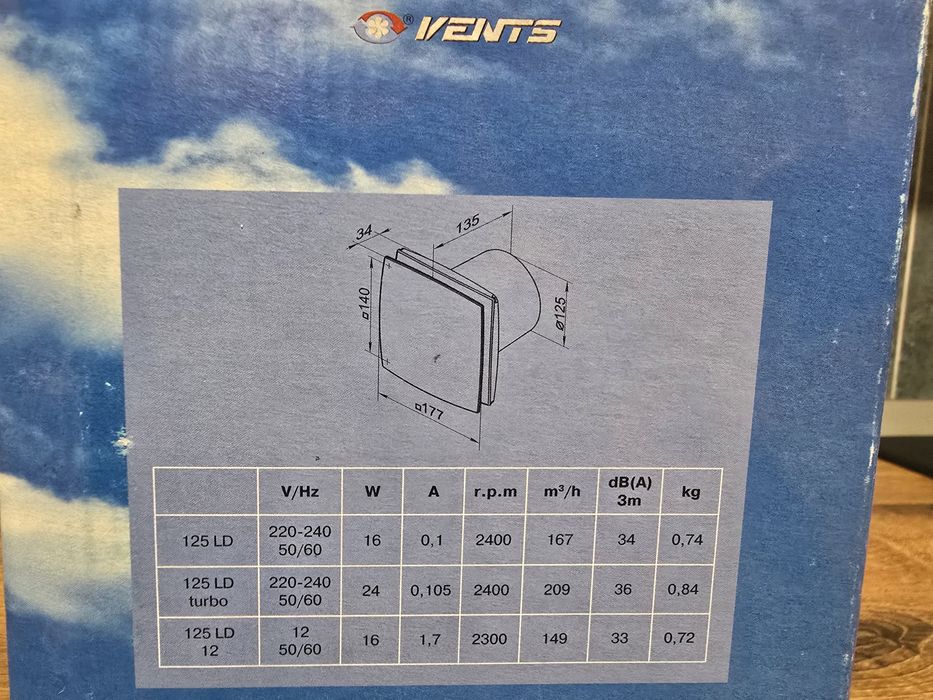 Ventilator baie de la Romstal