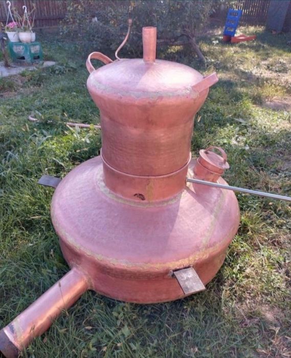 Vindem si facem cazane de țuică din cupru(aramă), iar capacitatea aces